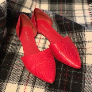 Nine West d’orsay flats.